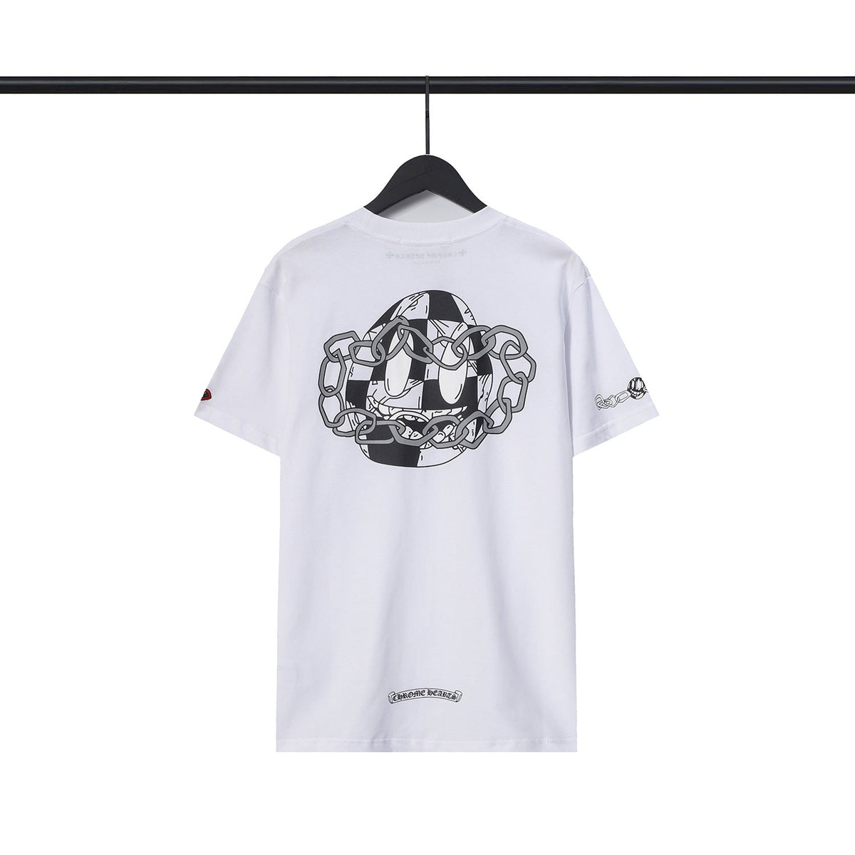 Chrome Heart T Shirts Back Cross Short Sleeve T-Shirt