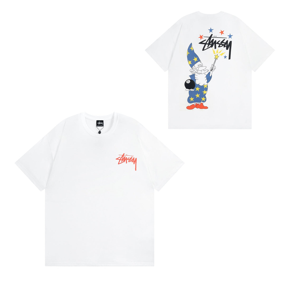 Stussy T-Shirts Casual Versatile Loose T-Shirts Couple