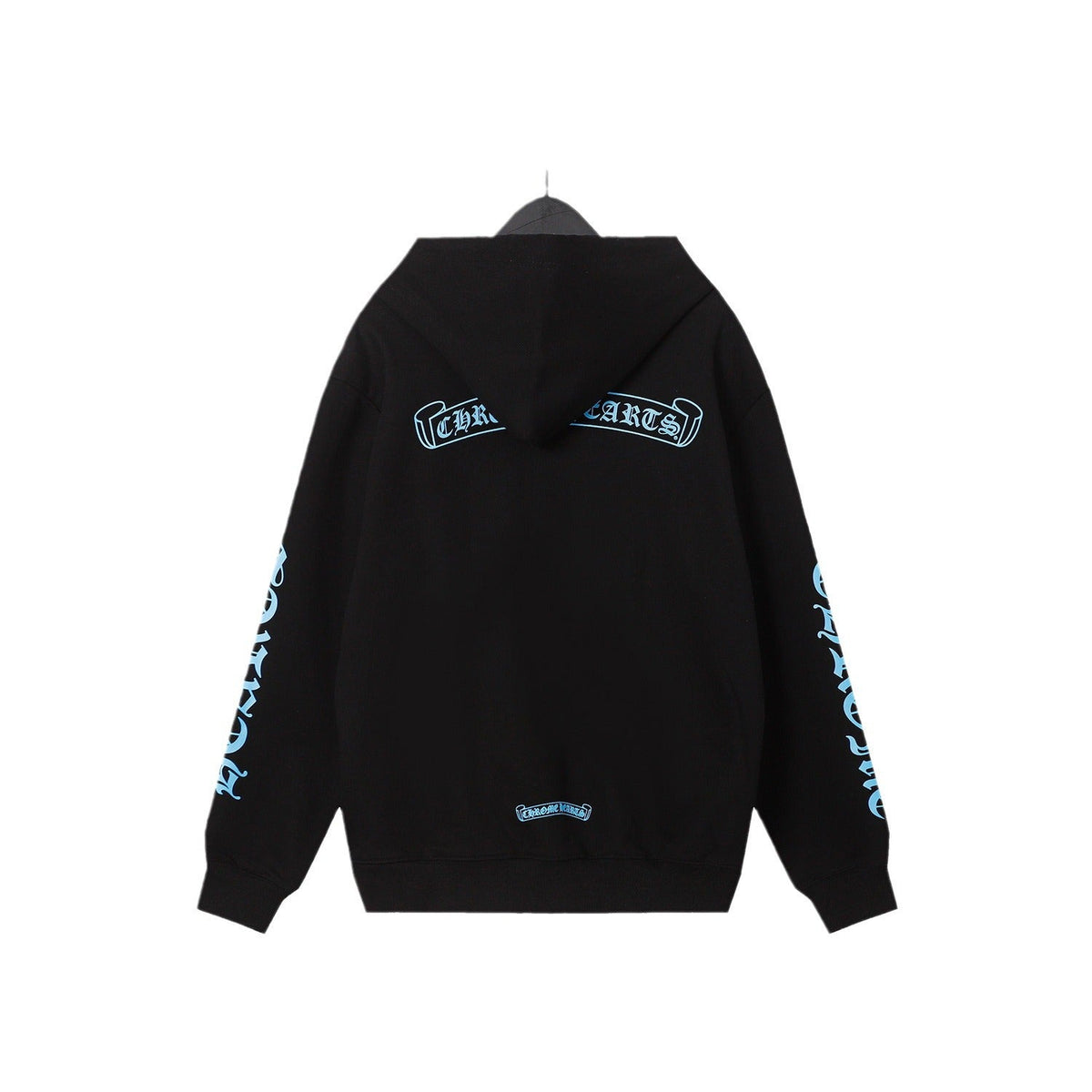Chrome Heart HoodieCH Premium Lightning Blue Zipper Hooded Sweater Jacket Cardigan