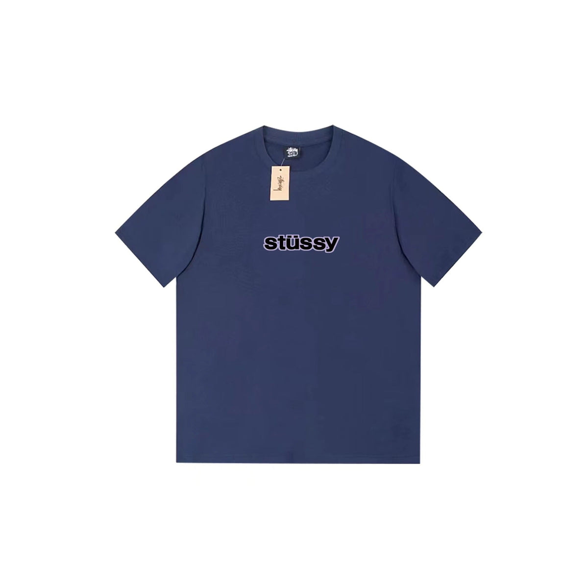 Stussy T-Shirts Loose Casual T-Shirts Same for Men and Women