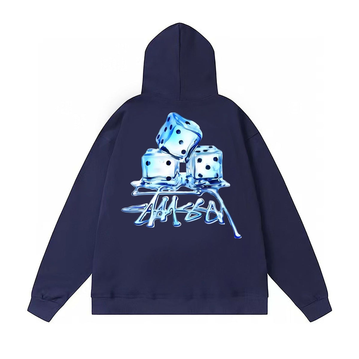 Stussy Hoodie Fall/Winter Fleece Hooded Sweater